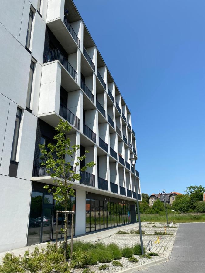 Apartament Wroclaw-Lotnisko Exterior foto